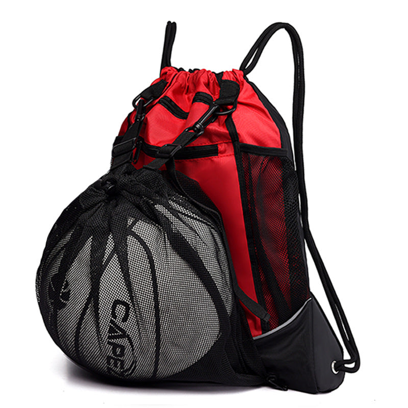 Basketball Bag with Mesh Pocket for Training and Sports