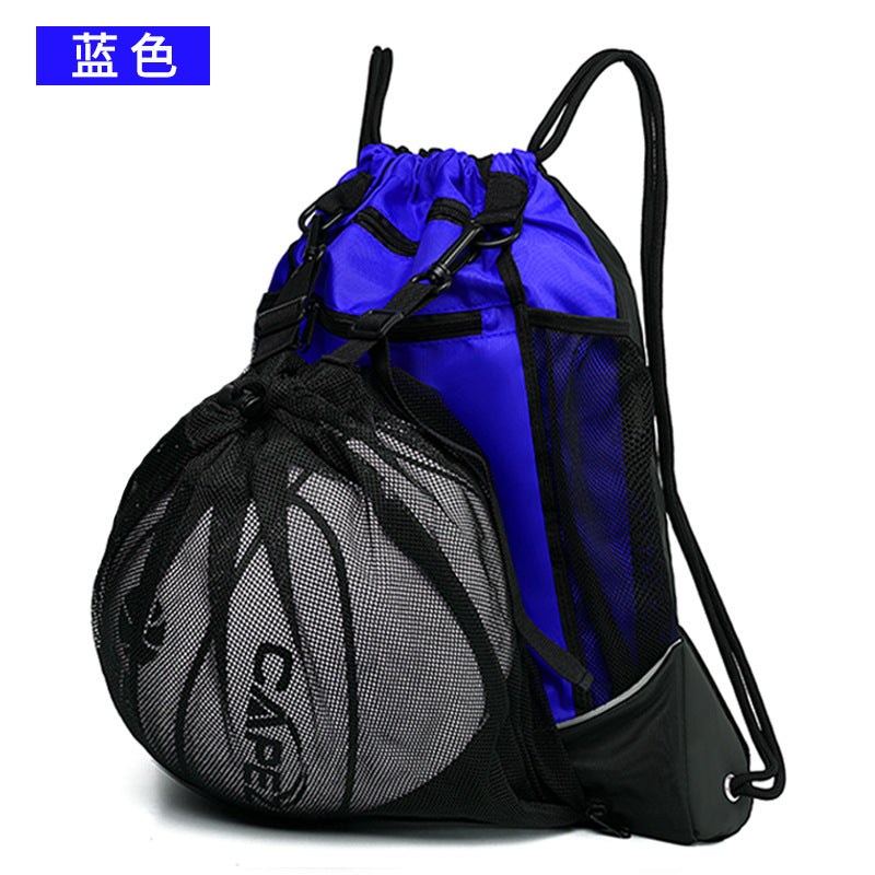 Basketball Bag with Mesh Pocket for Training and Sports