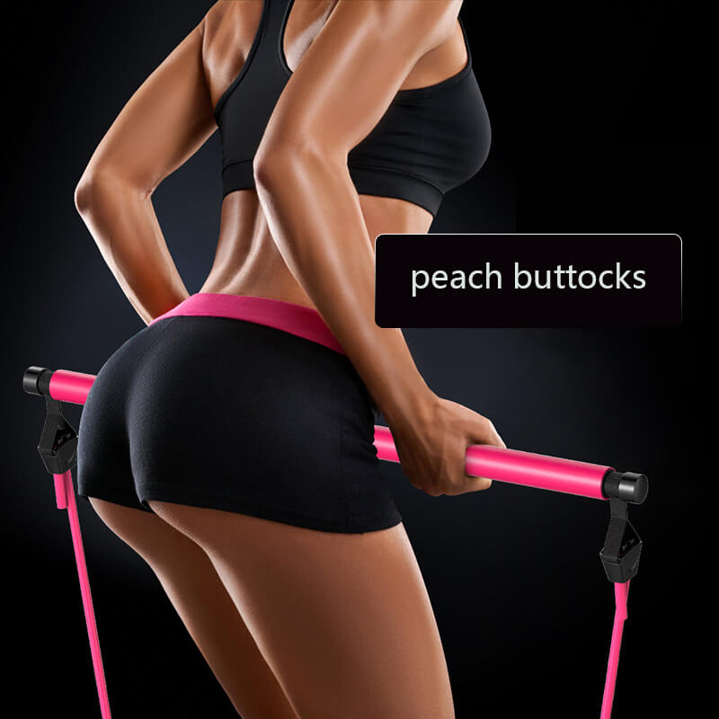 Women’s Fitness Resistance Bar for Home Workouts