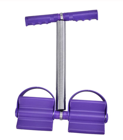 Spring Foot Pedal Resistance Trainer for Abs Workout