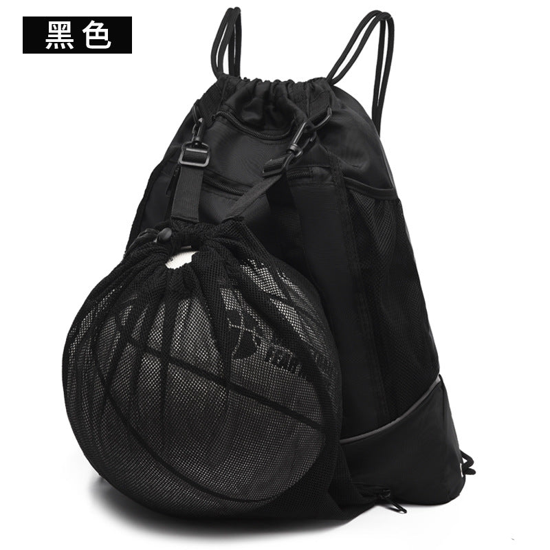 Basketball Bag with Mesh Pocket for Training and Sports