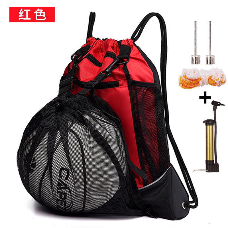 Basketball Bag with Mesh Pocket for Training and Sports