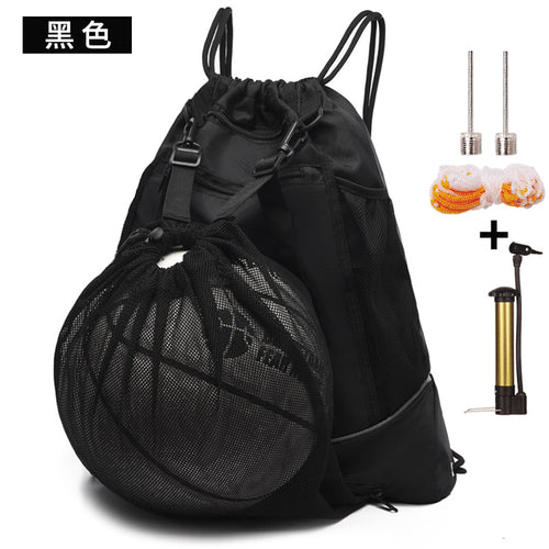 Basketball Bag with Mesh Pocket for Training and Sports