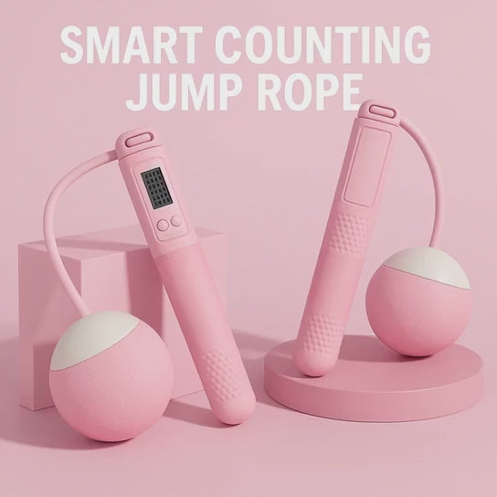 Smart Weighted Jump Rope with Electronic Counter