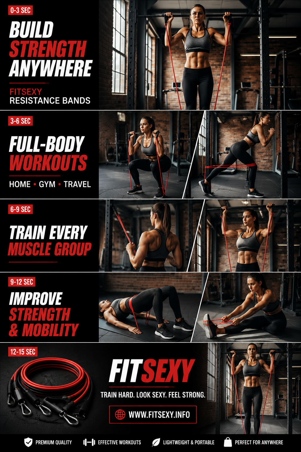 Pull-Up Assistance Bands for Strength Training & Muscle Building